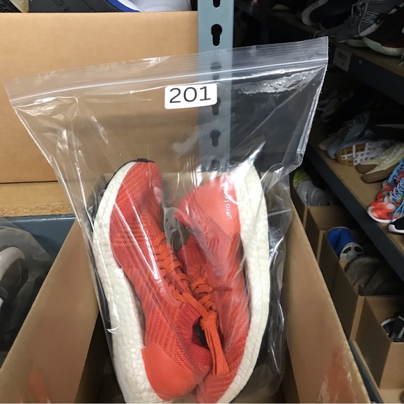 Adidas Ultraboost X Orange/White Athletic Running Shoes BB6160 Women's Size  7 - Picture 13 of 13